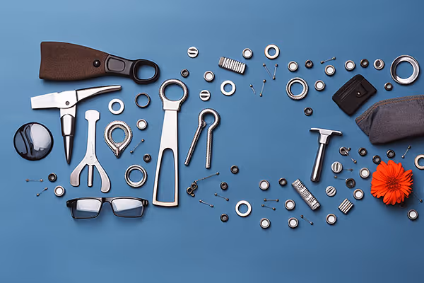 Gravur auf einem Autoschlüssel