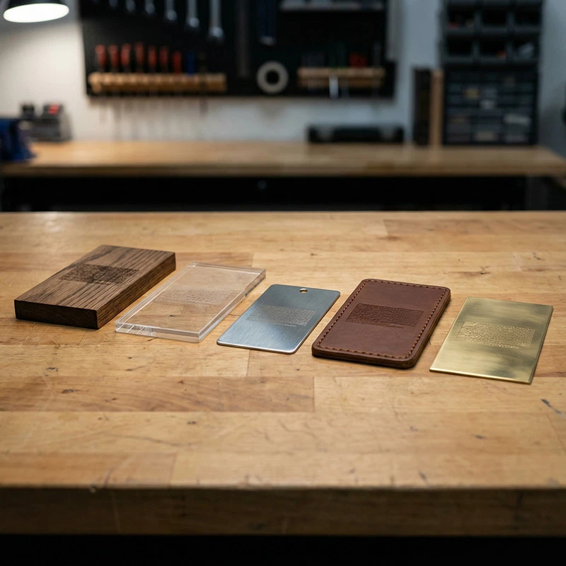 Materialien, die graviert werden können mit einem Lasergravurgerät