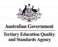 Australian Government logo with text 'Tertiary Education Quality and Standards Agency' below.