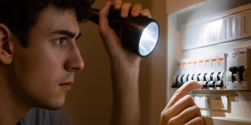 un étudiant qui rallume son compteur
