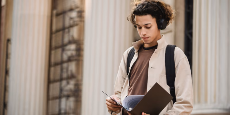 un étudiant