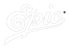 Epic brand logo text in stylized script.