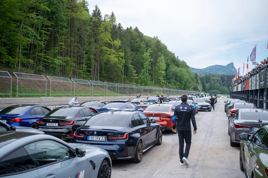Autocorso auf dem Salzburgring