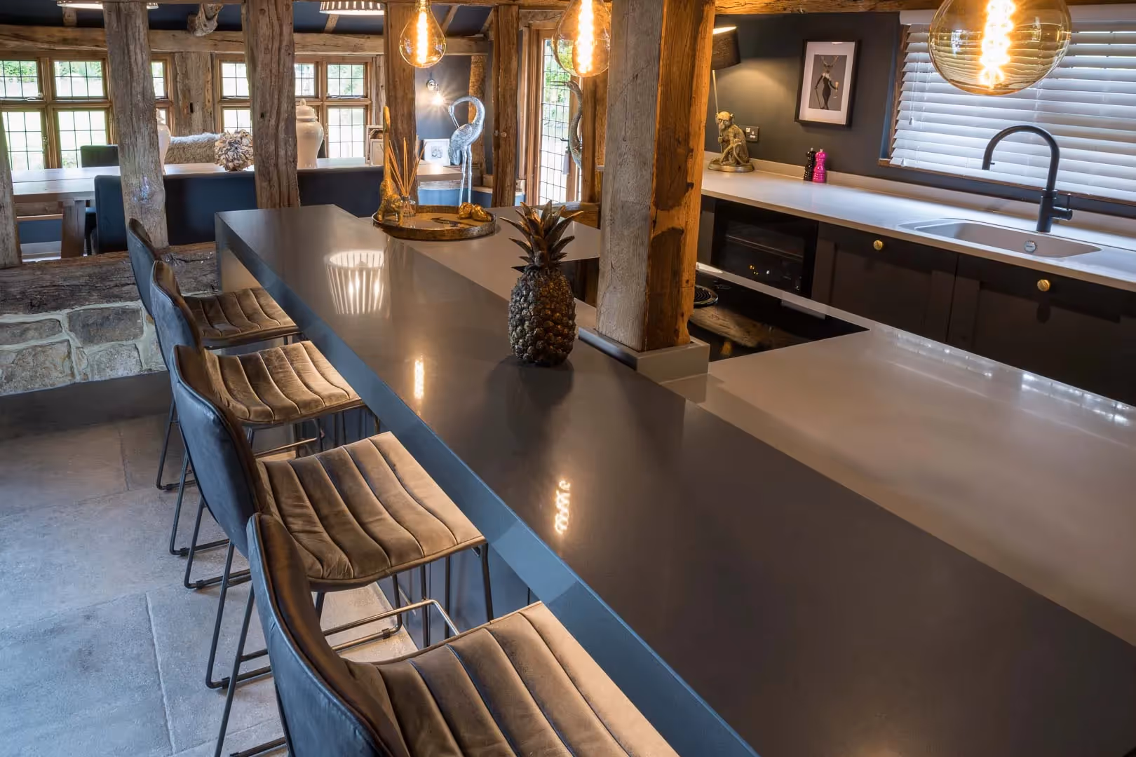 Rock Revelations kitchen worktops