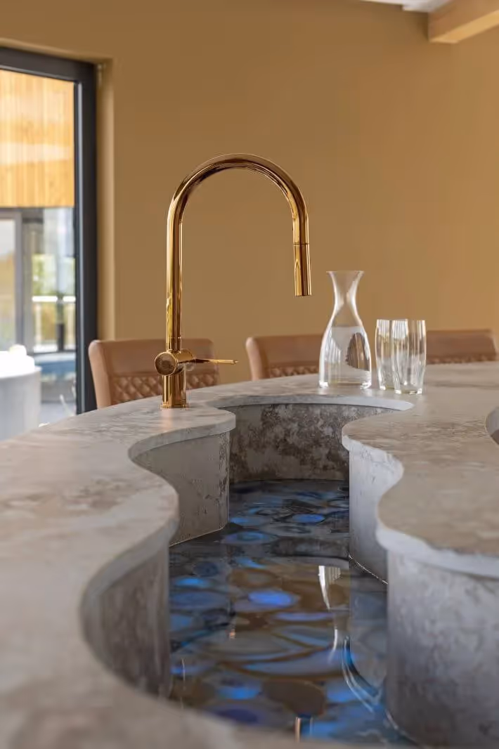 Rock Revelations kitchen worktops