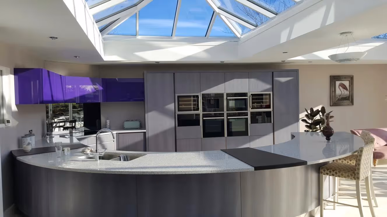 Rock Revelations kitchen worktops