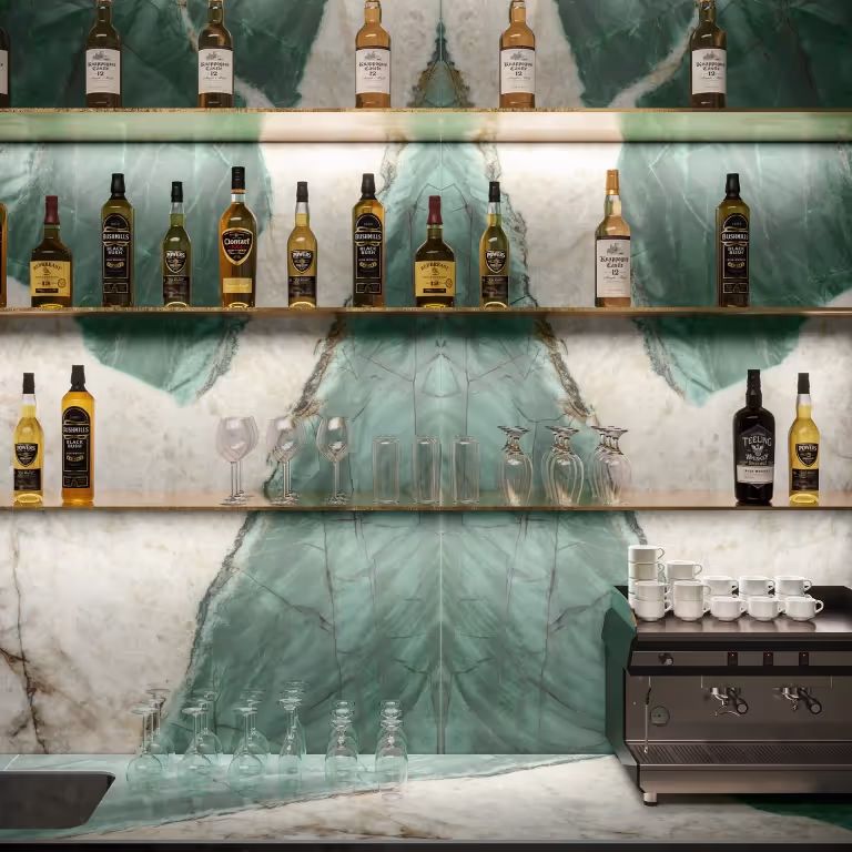 Exotic Wave wall cladding