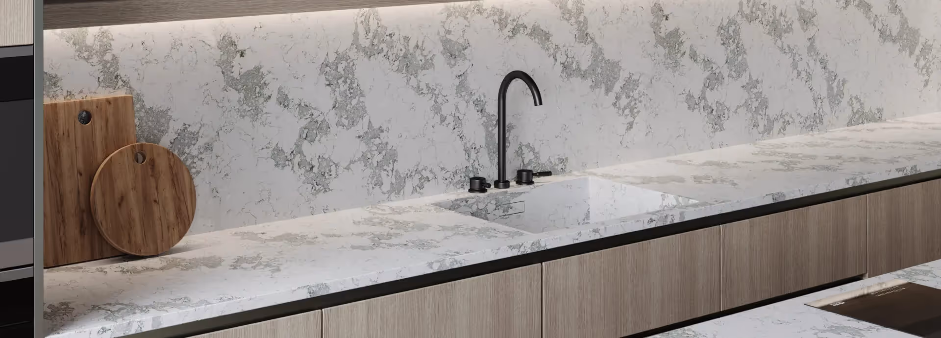CRL Quartz Statuario Verde