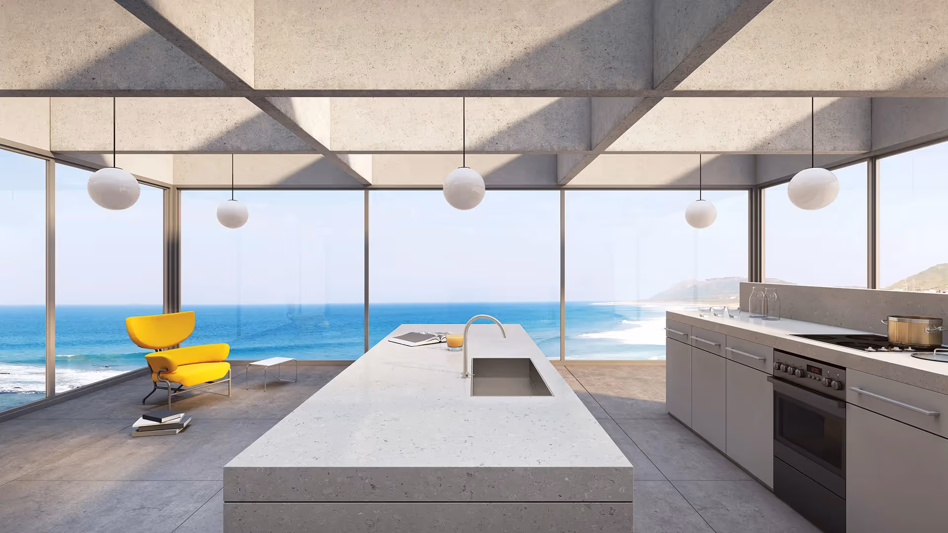 Caesarstone 4130 Clamshell