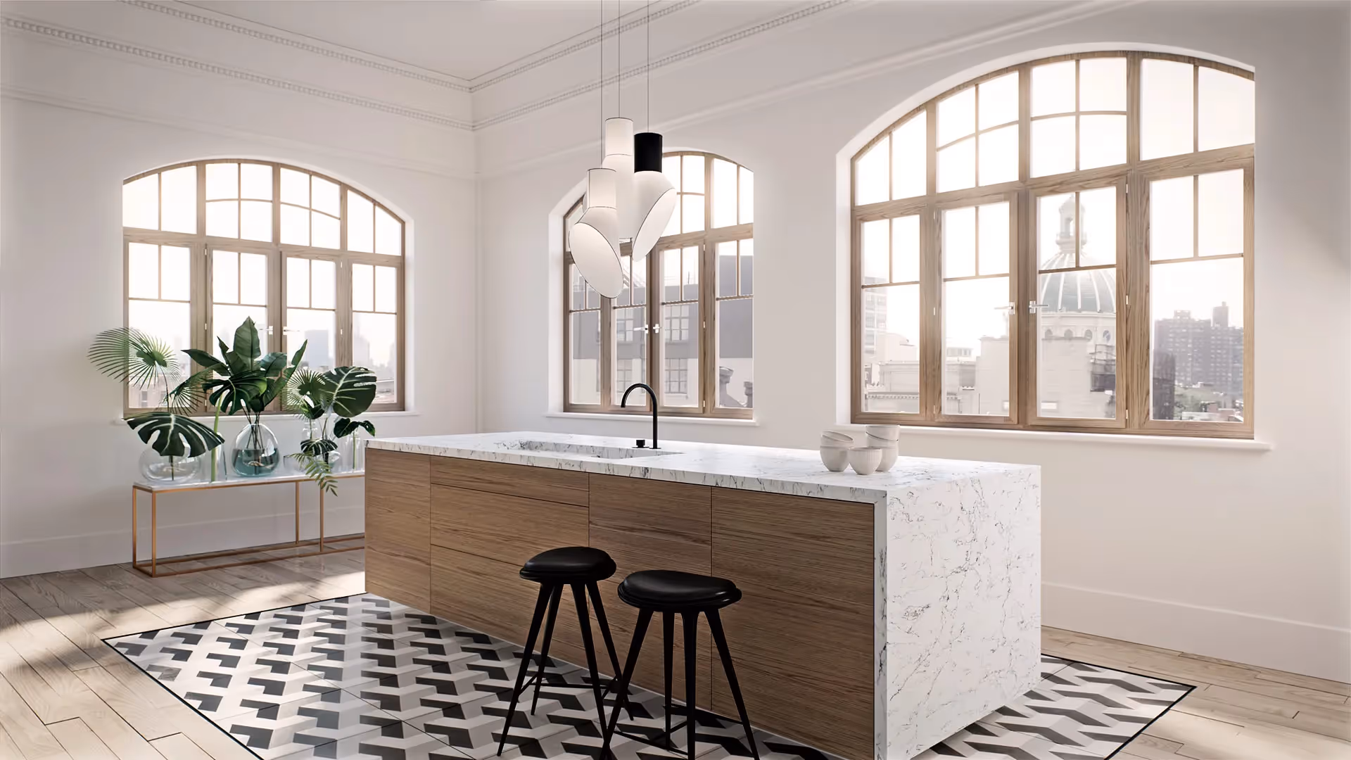 Caesarstone 5143 White Attica