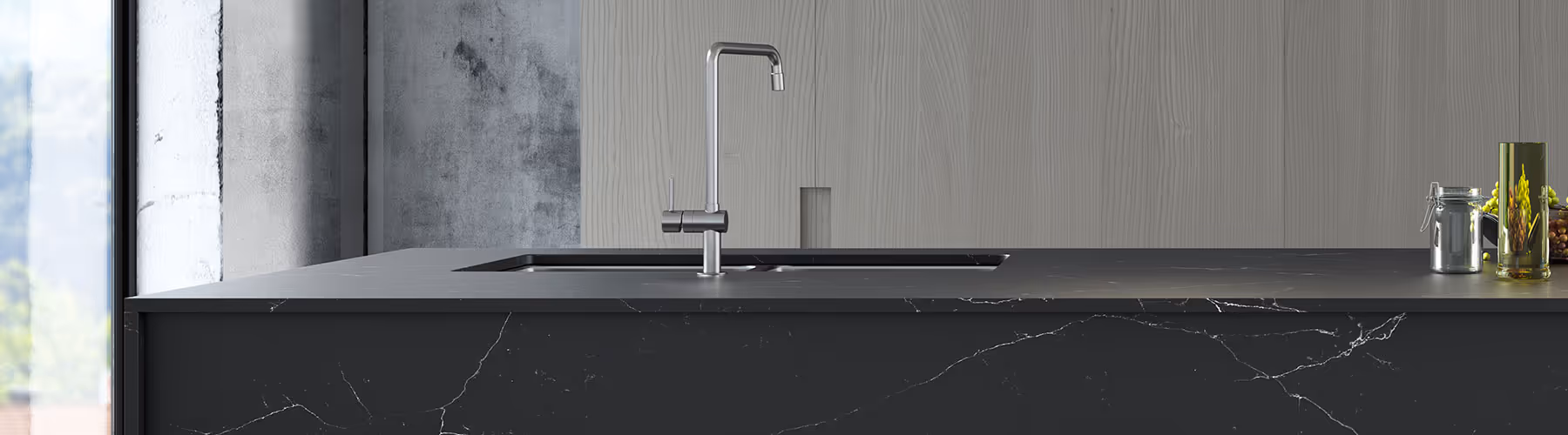 Compac Obsidiana Unique Marquina