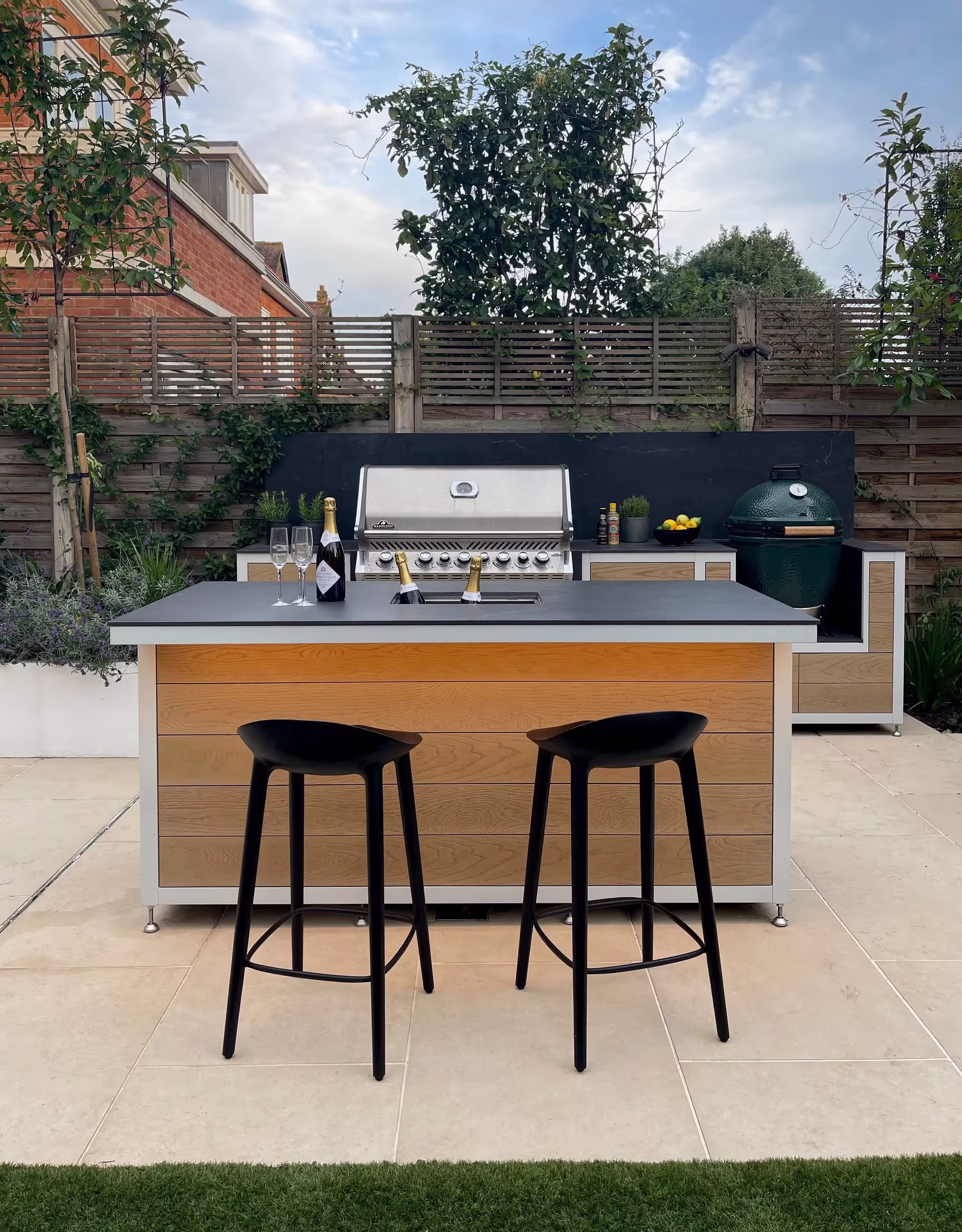 Rock Revelations outdoor kitchen worktops
