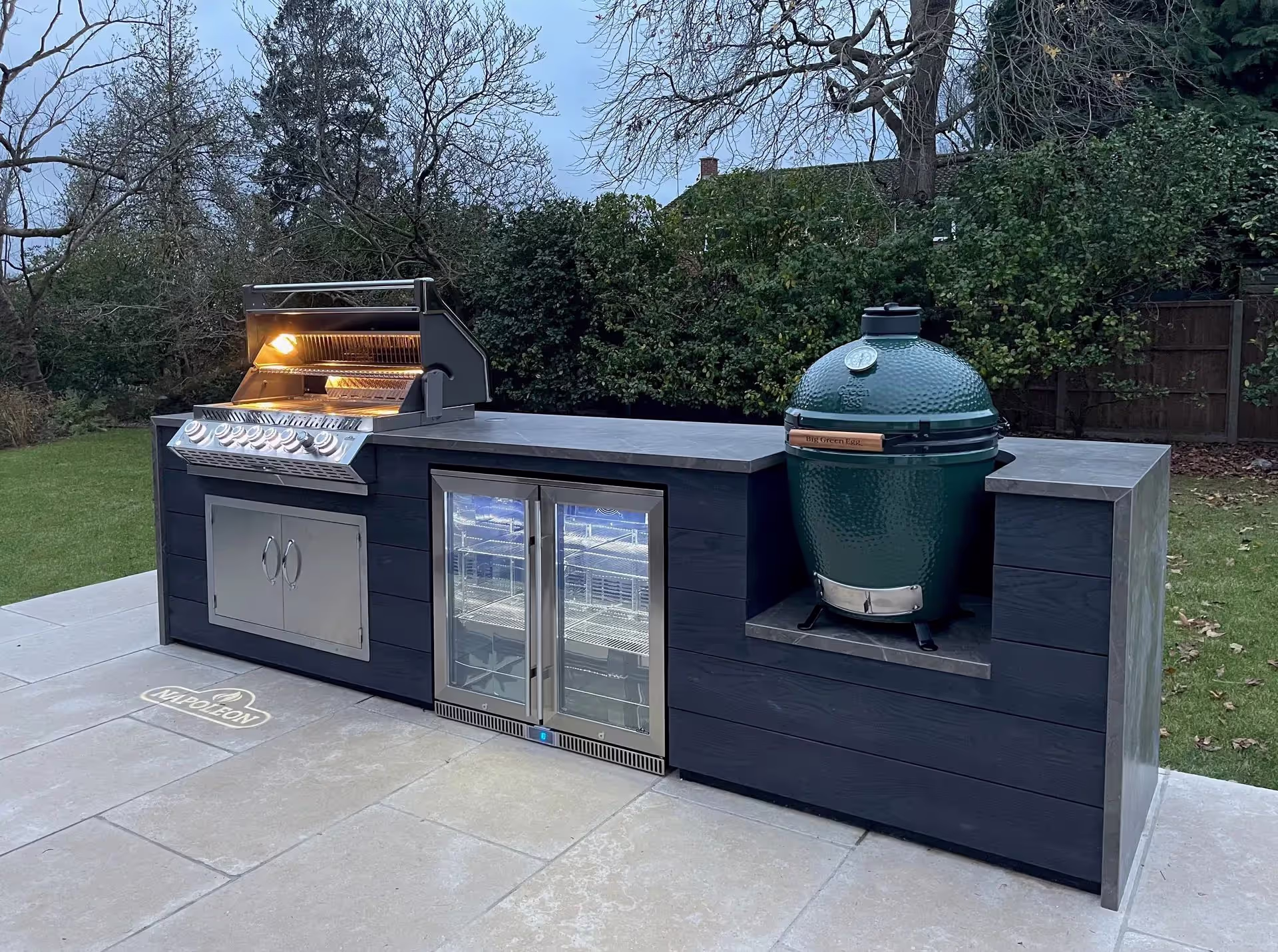 Rock Revelations outdoor kitchen worktops