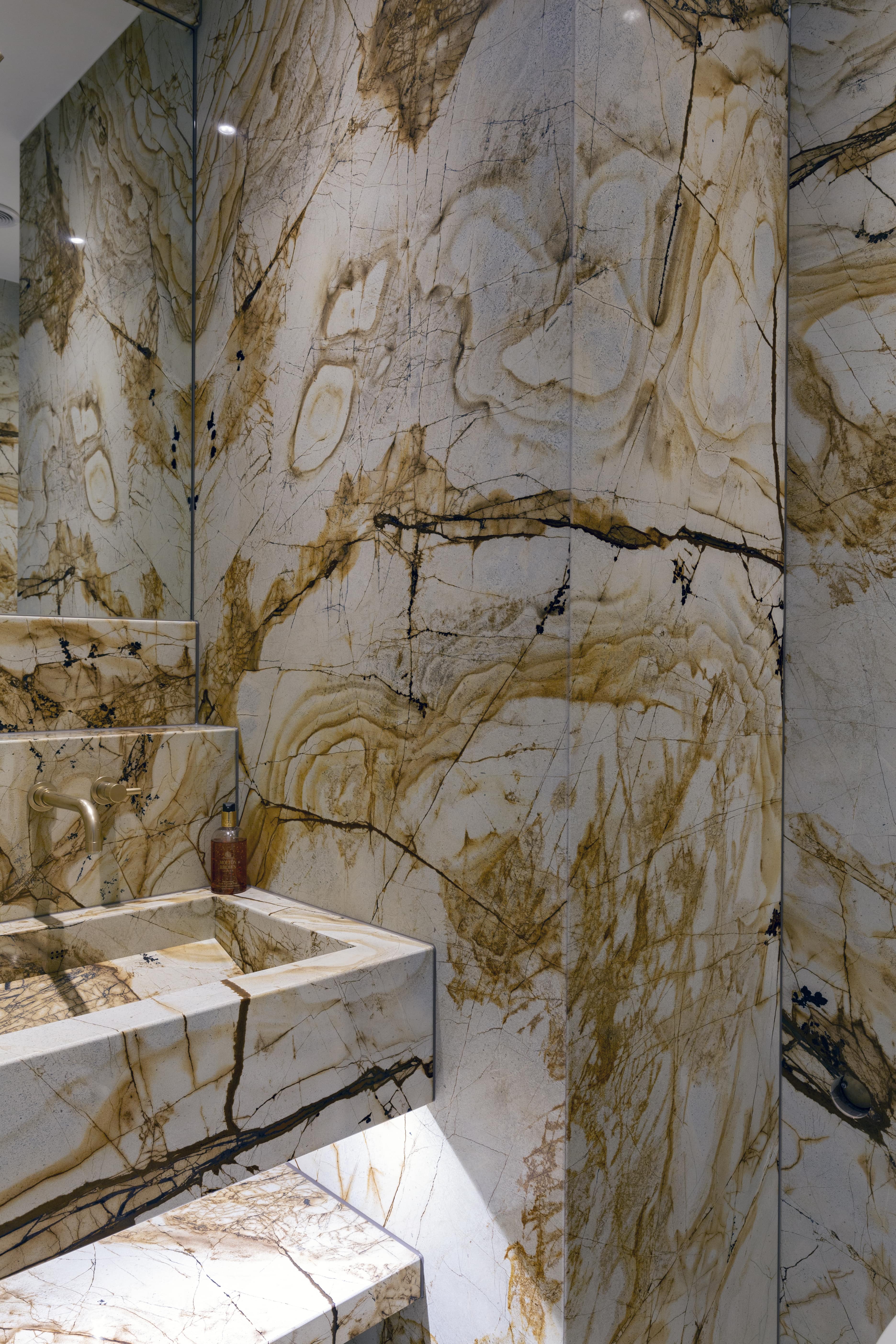 Rock Revelations bathroom worktops and surfaces