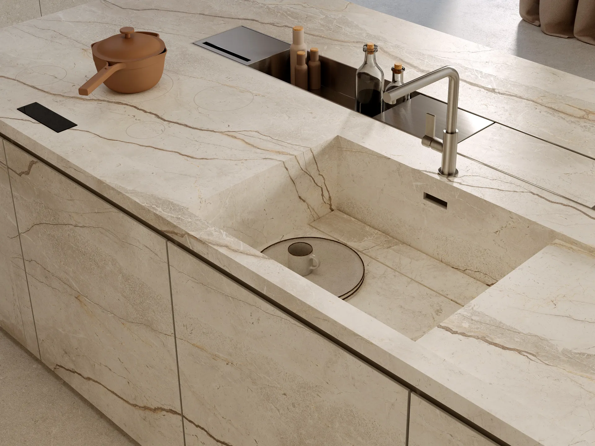 Marazzi Silver Root White