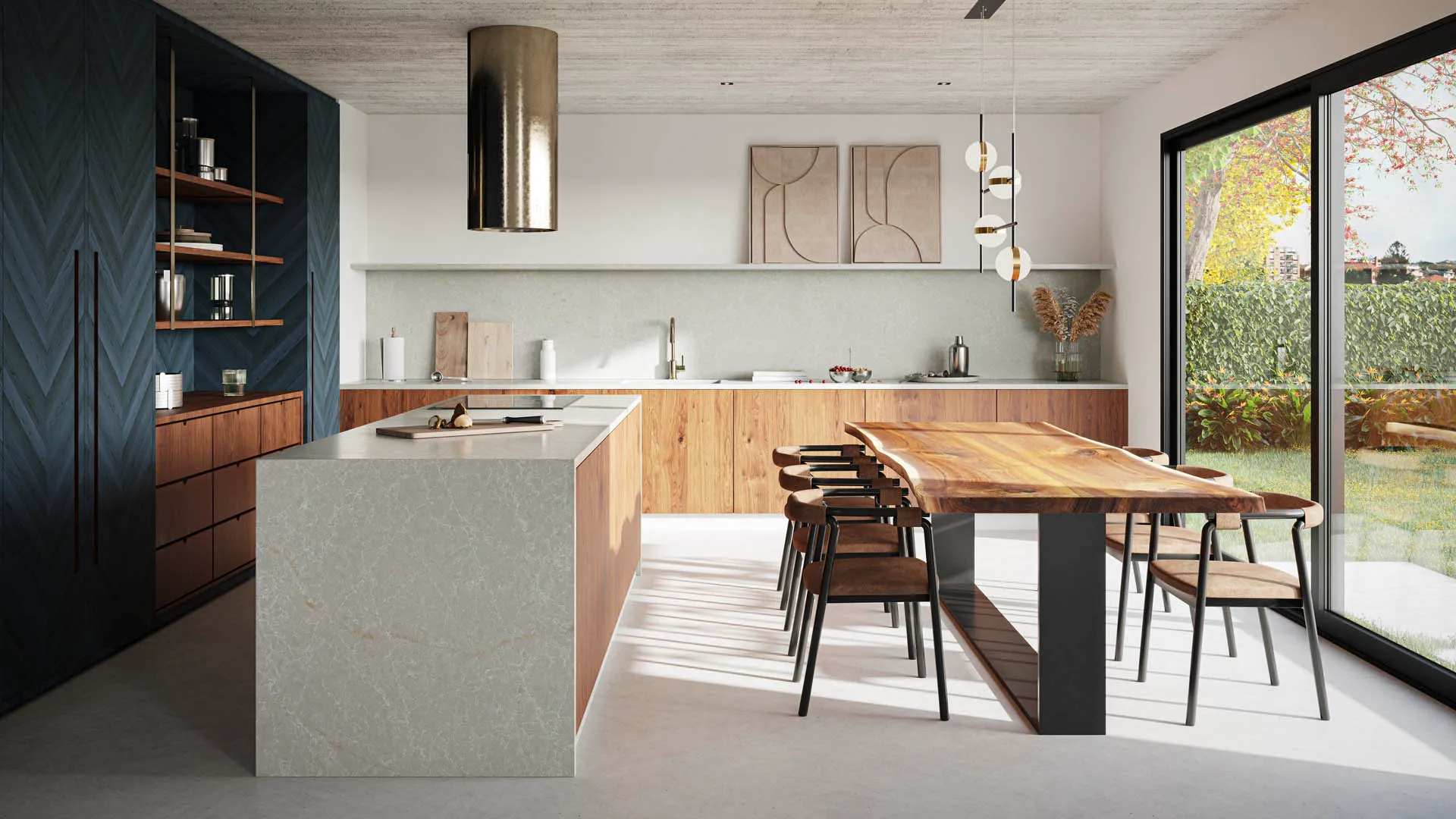 Caesarstone Mineral kitchen worktops