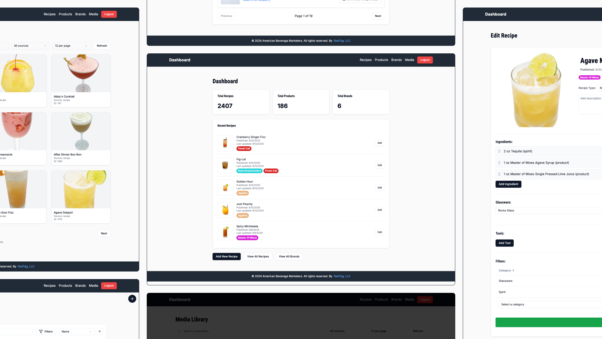 EAT YOUR BOURBON printed in the center over top an image of soy being mixed