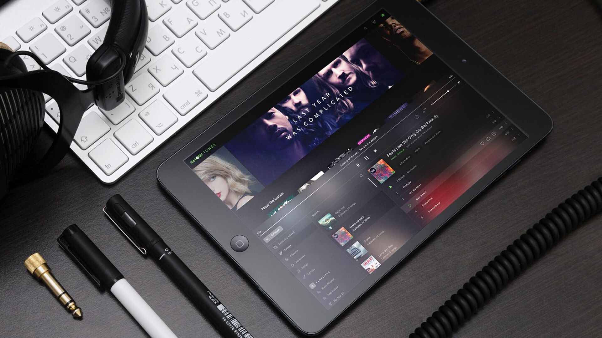 EAT YOUR BOURBON printed in the center over top an image of soy being mixed