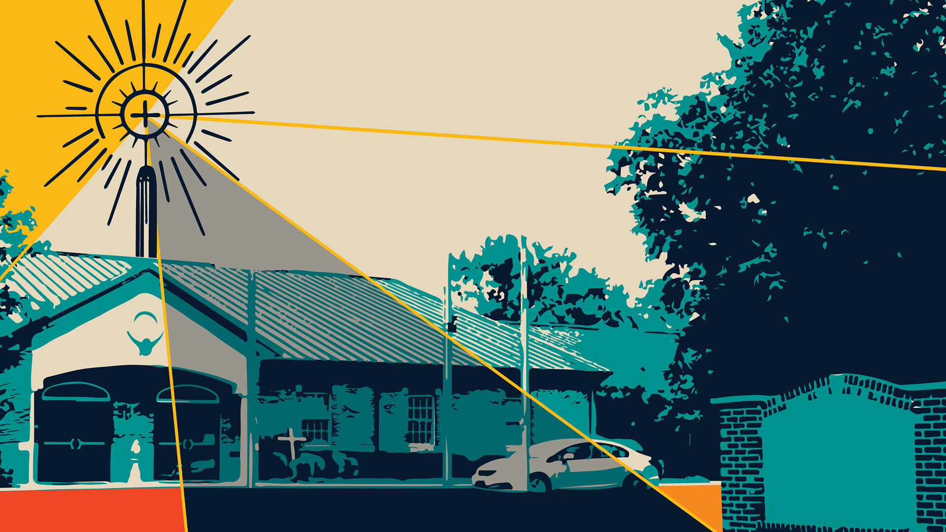 EAT YOUR BOURBON printed in the center over top an image of soy being mixed