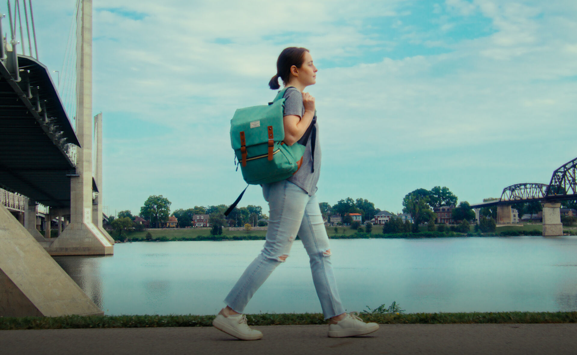 EAT YOUR BOURBON printed in the center over top an image of soy being mixed