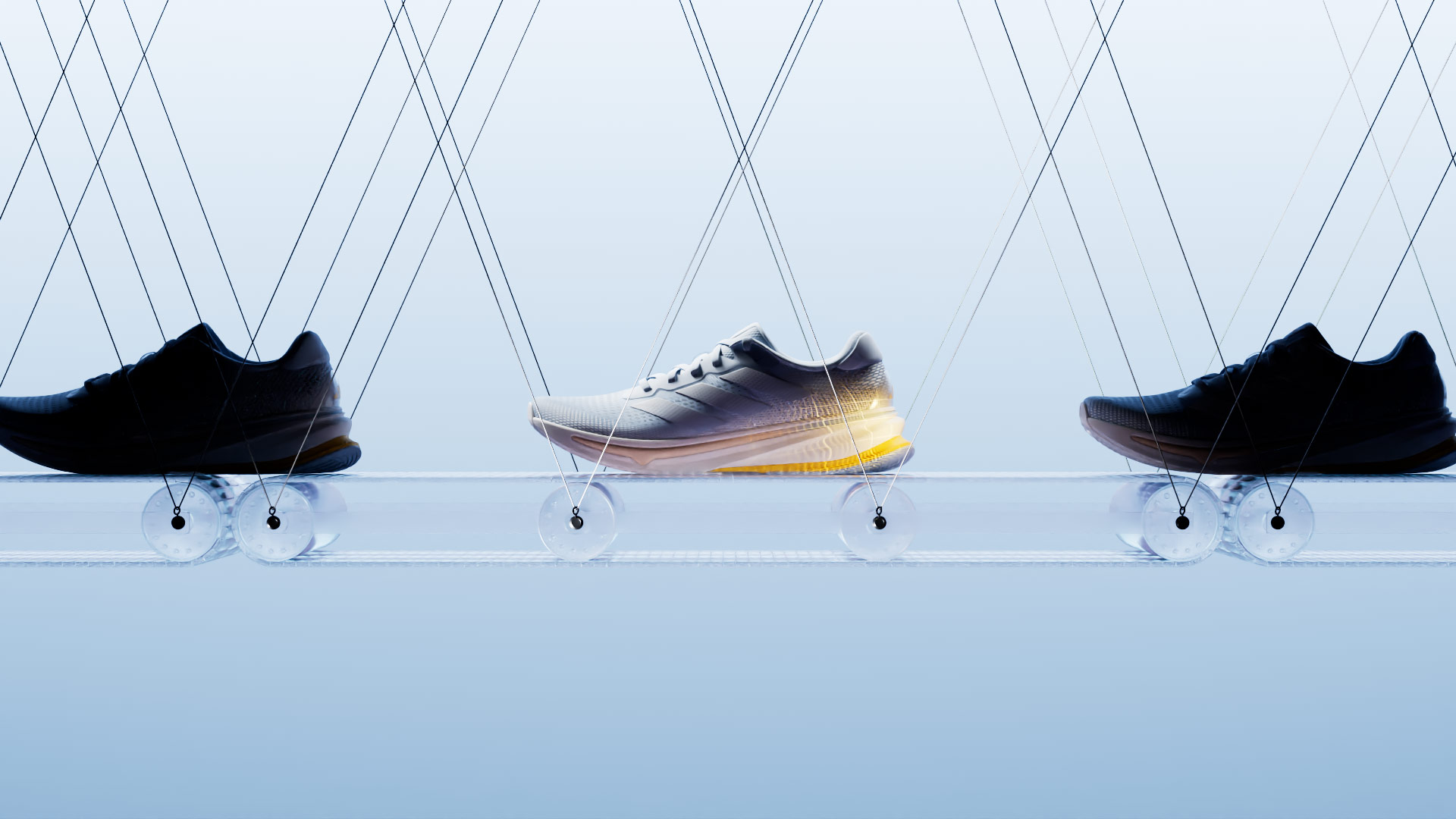 Adidas Running – 3D animation still, cover