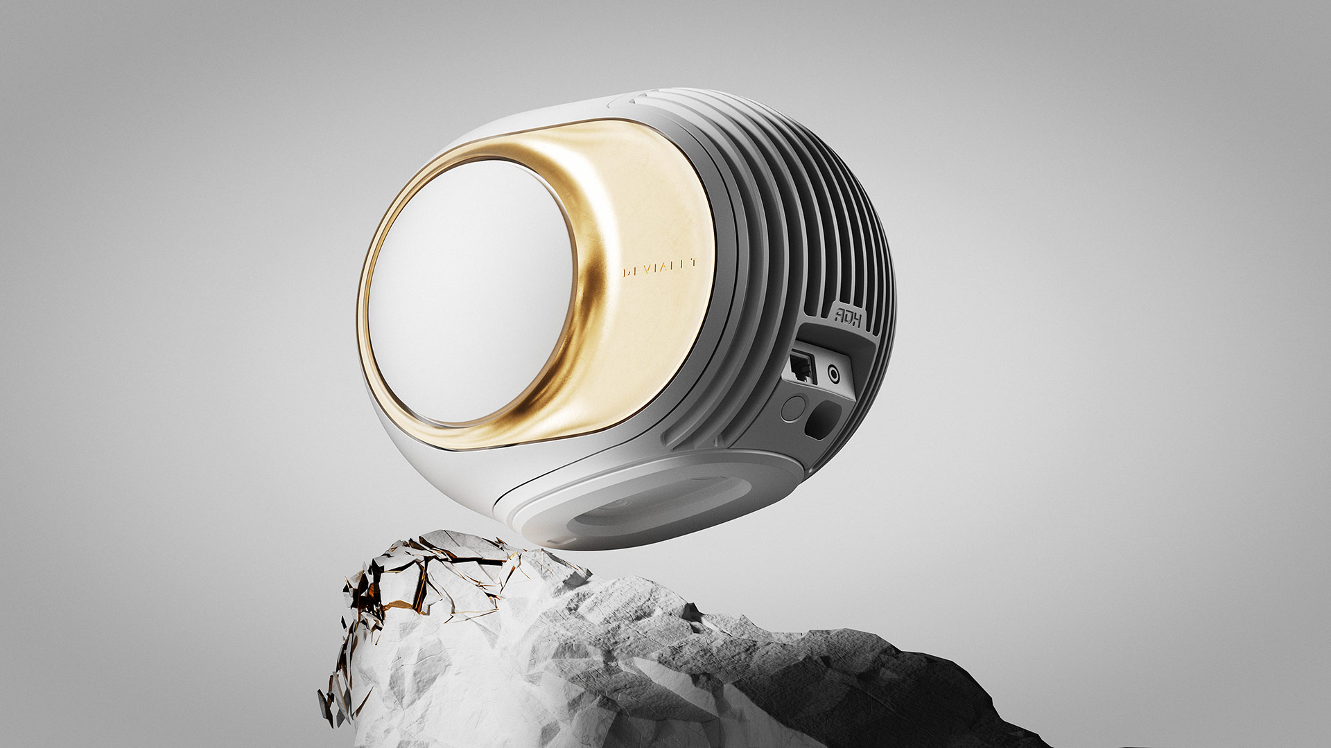 Devialet Christmas – 3D animation still, cover