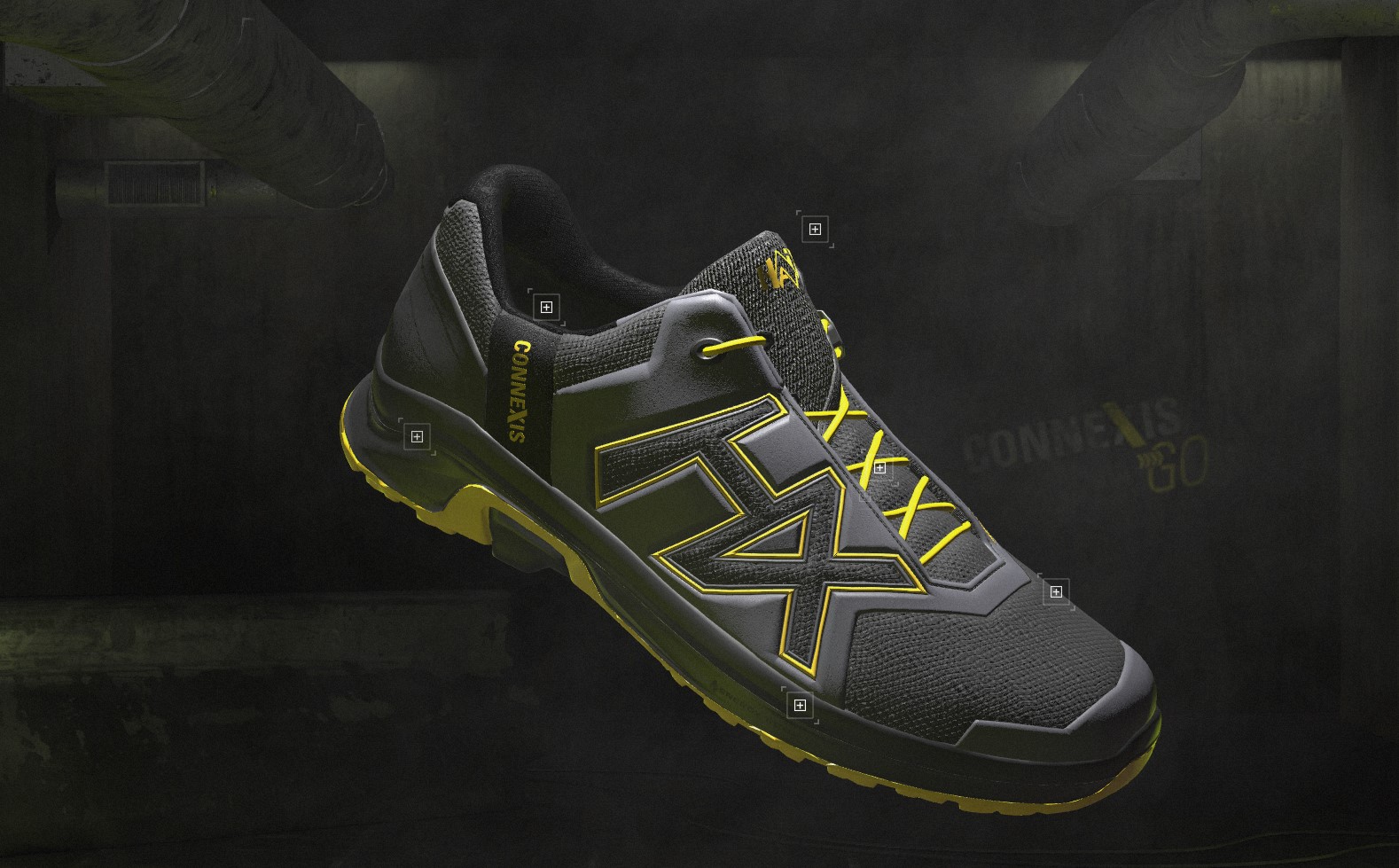 HAIX Connexis – WebGL experience screenshot, cover