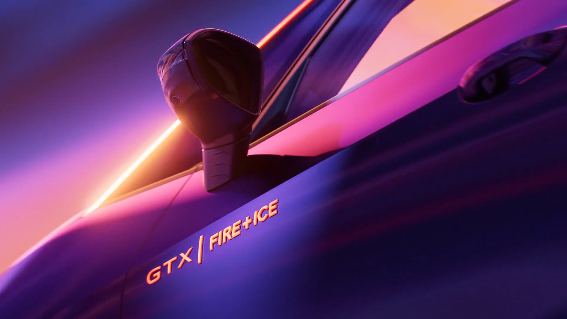 Volkswagen – ID.3 GTX Fire & Ice – 3D animation still 5