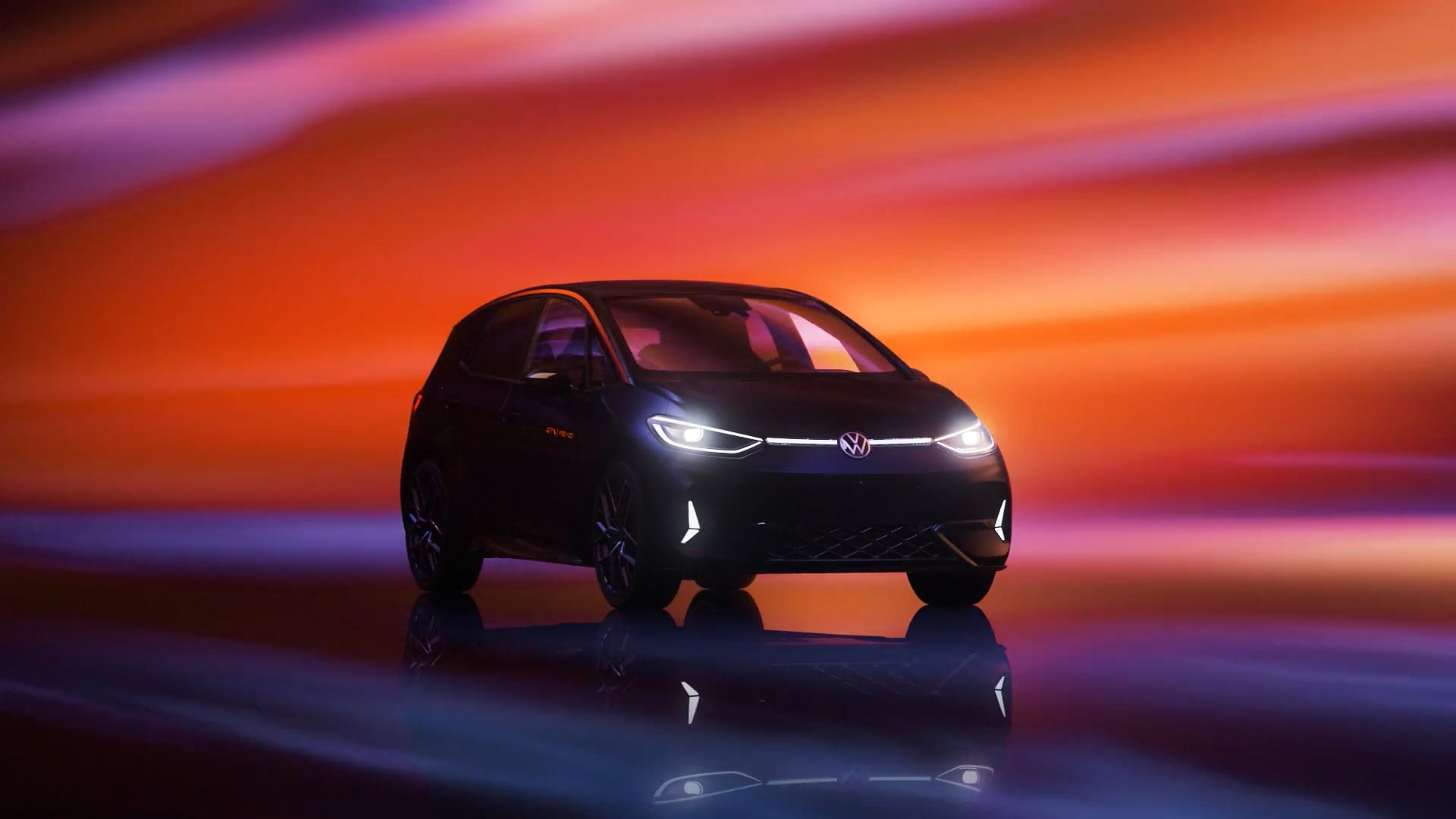 Volkswagen – ID.3 GTX Fire & Ice – 3D animation still 9
