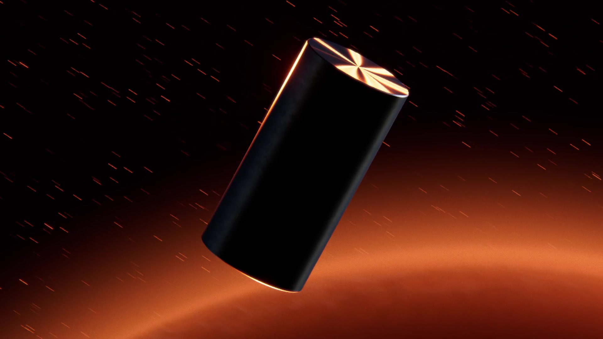 Hamm – The Touch – cylinder in space