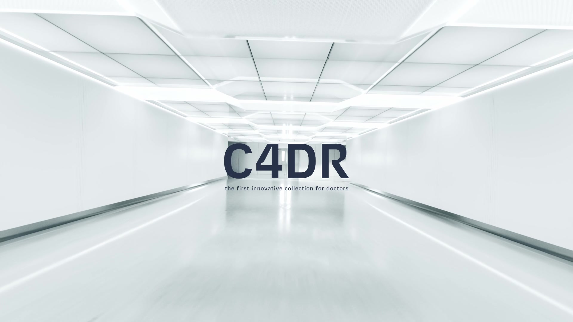 C4DR – logo in the corridor