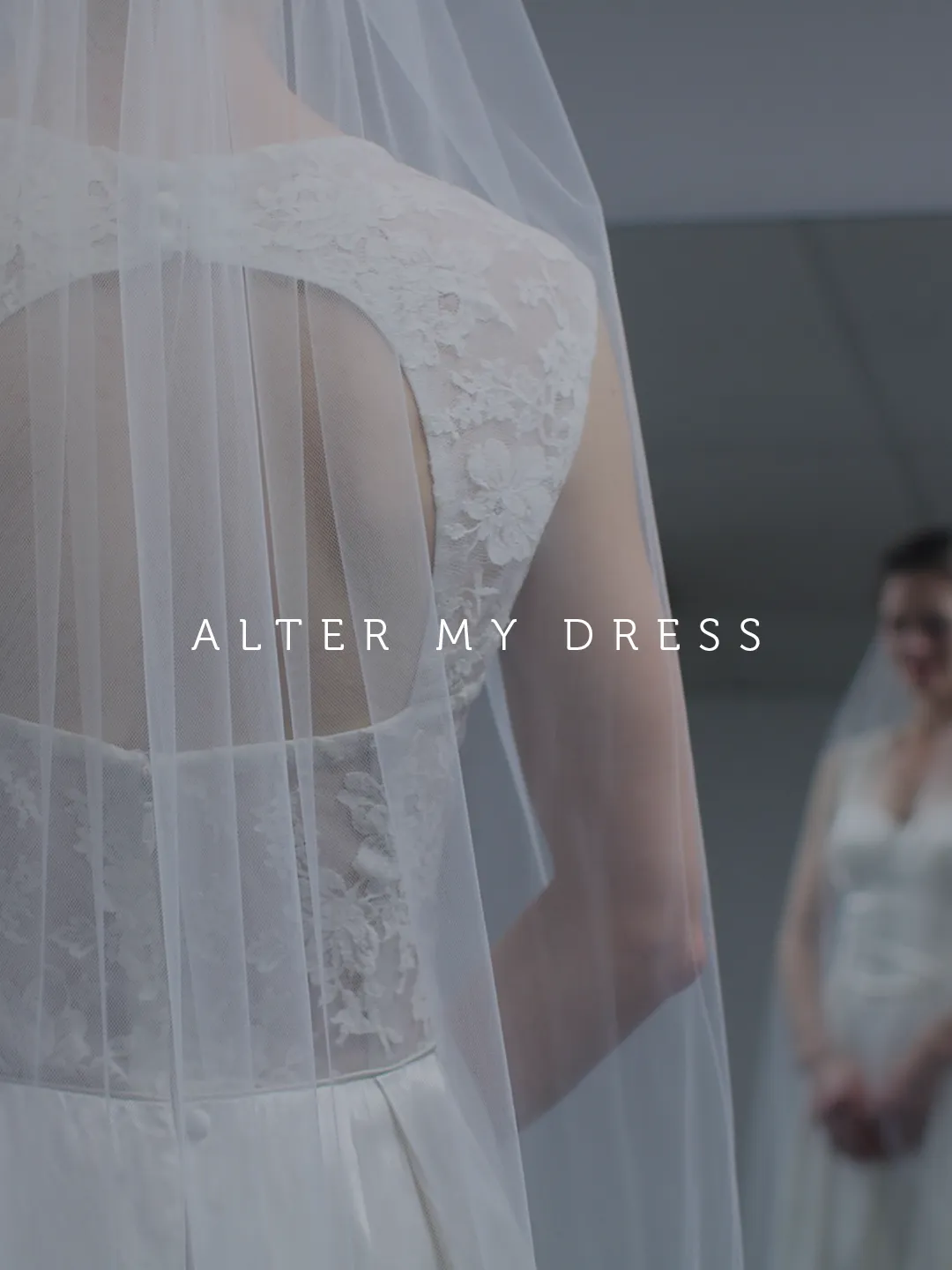 Alter My Dress bride at her wedding dress fitting in Philadelphia