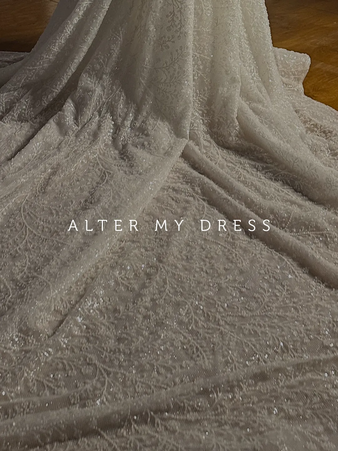 Alter My Dress wedding dress train alterations in Philadelphia