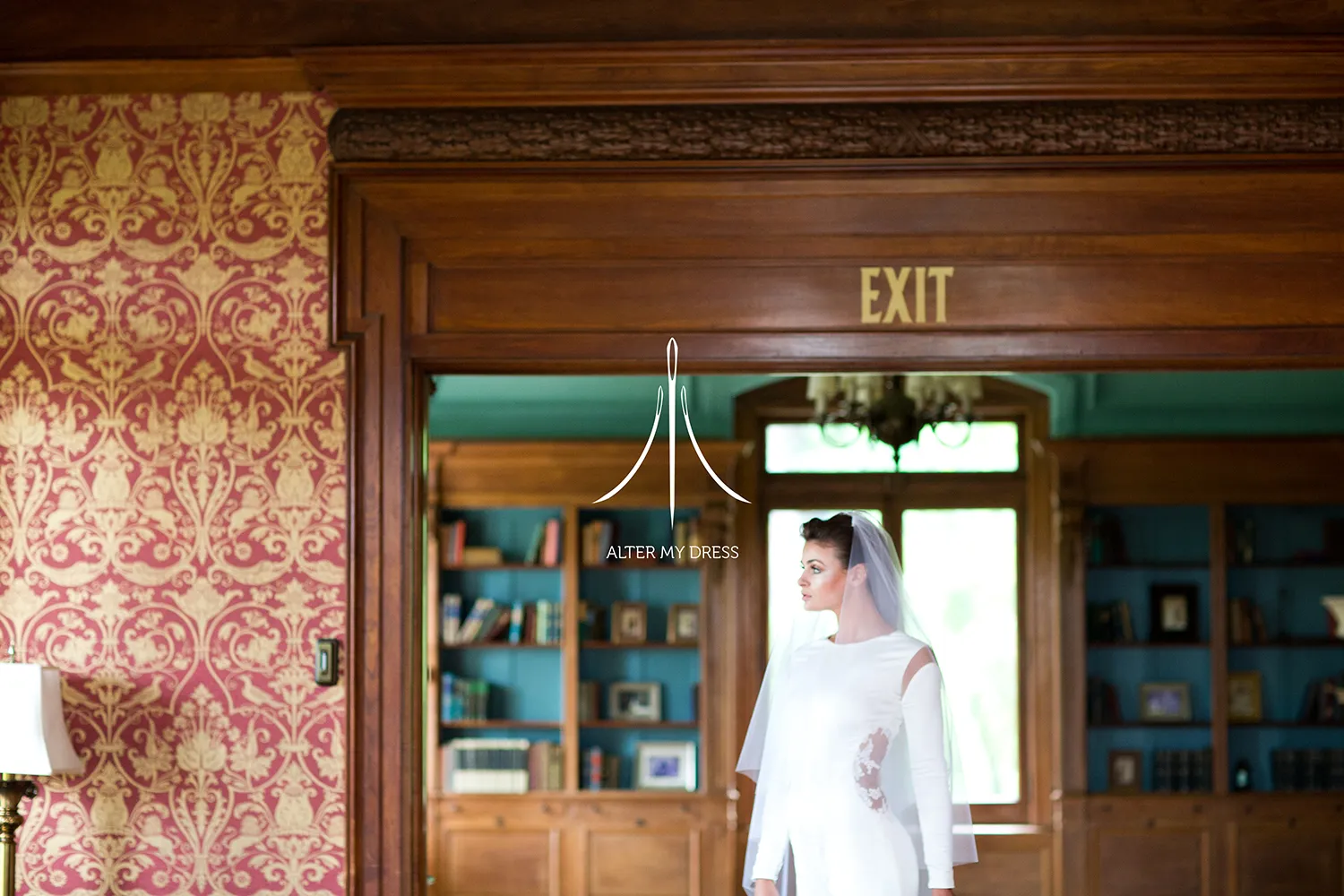 bride at Alter My Dress bridal alterations in Philadelphia