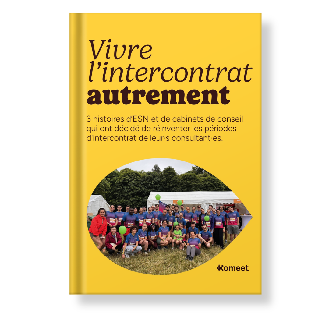 Mockup du guide Vivre l'intercontrat autrement