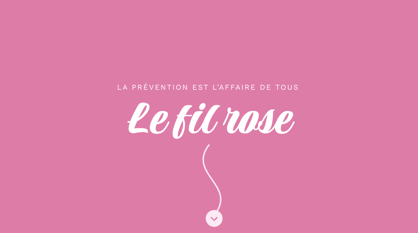 Aperçu du Serious Game Sensibilisation au dépistage du cancer du sein
