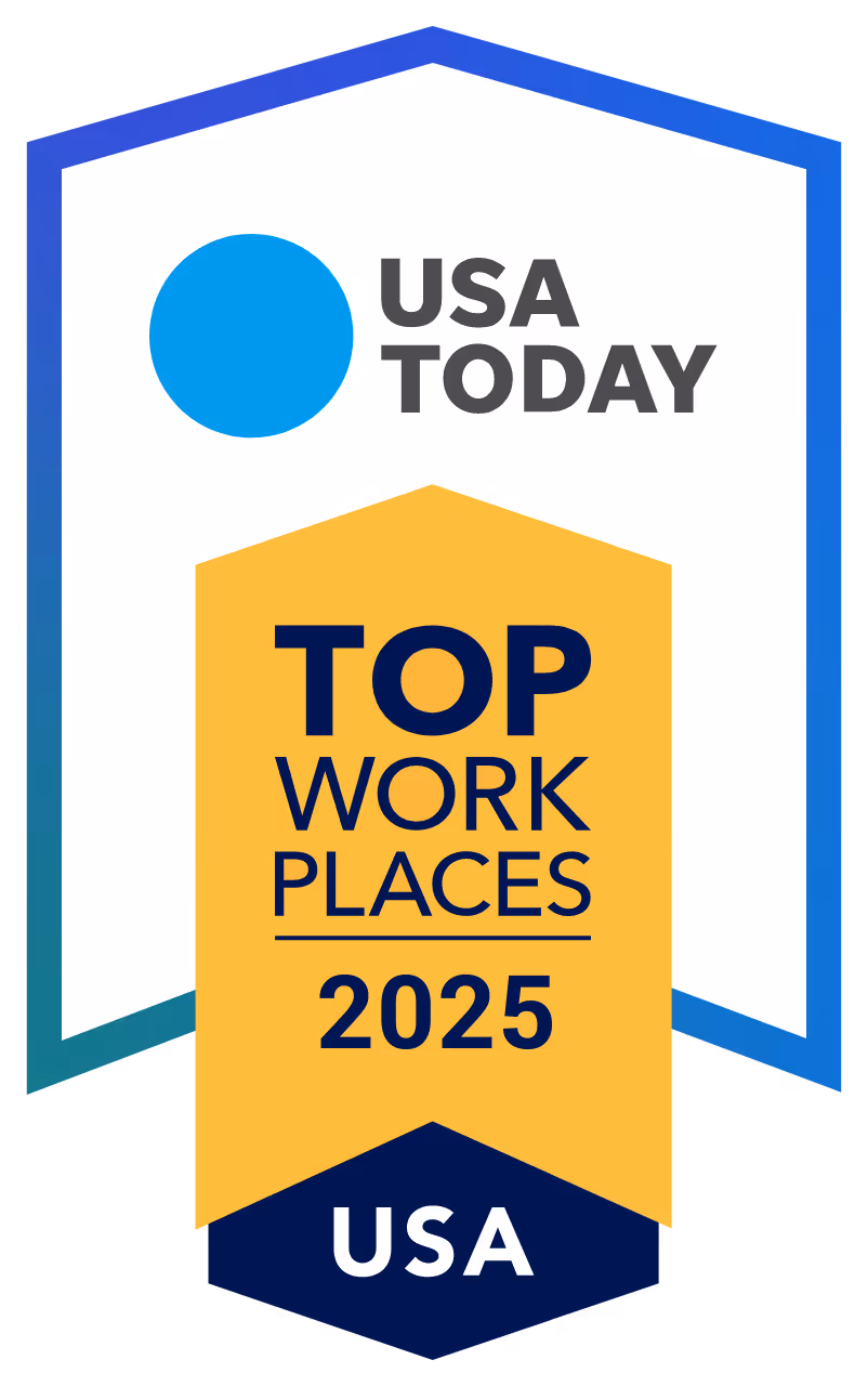 USA Today Top Work Places 2025 Award Icon
