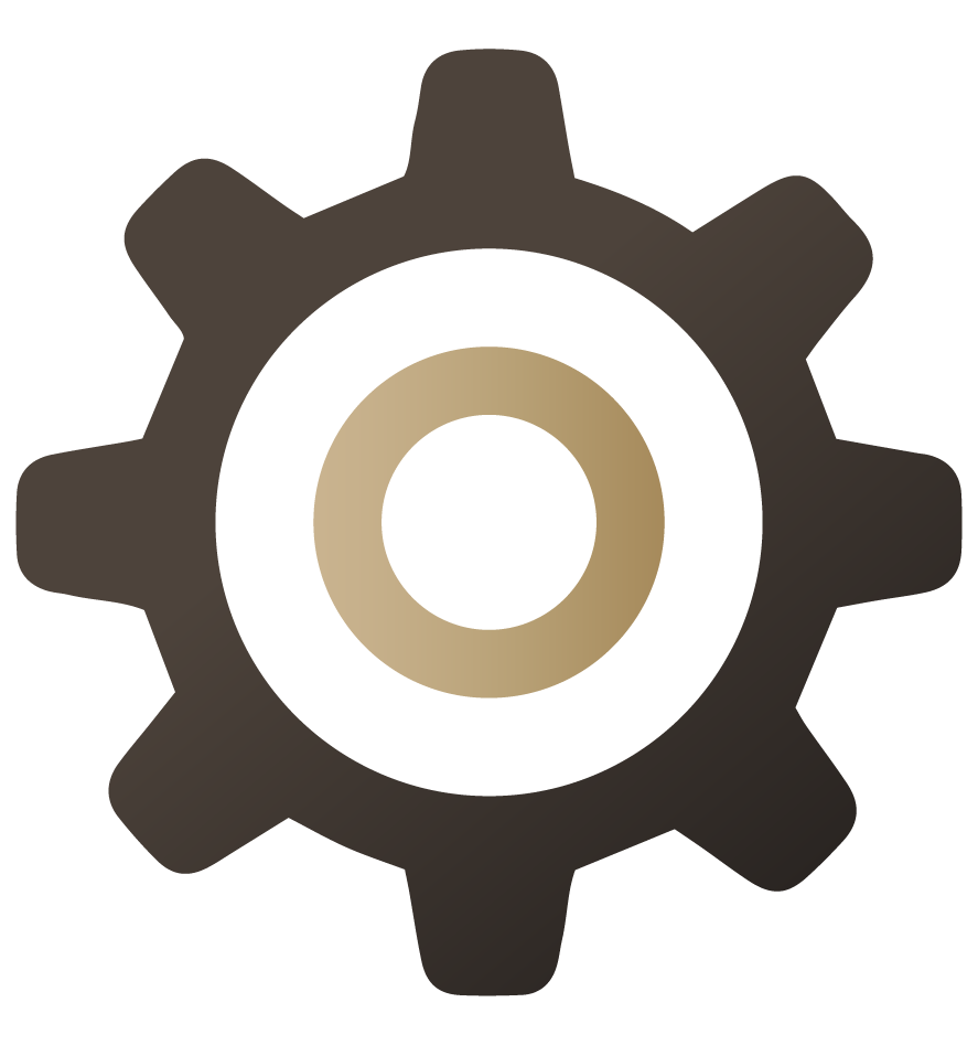 * Gear Icon for Design Excellence Expertise