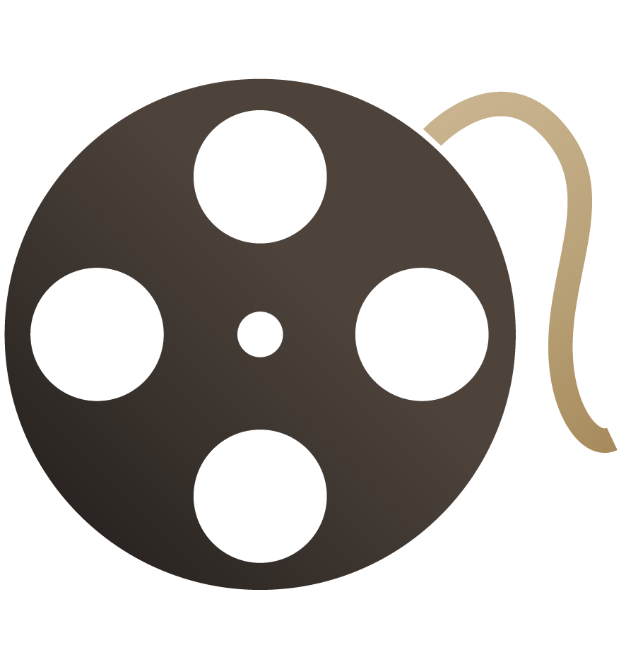 * Film Reel Icon for Storytelling Through Video Expertise