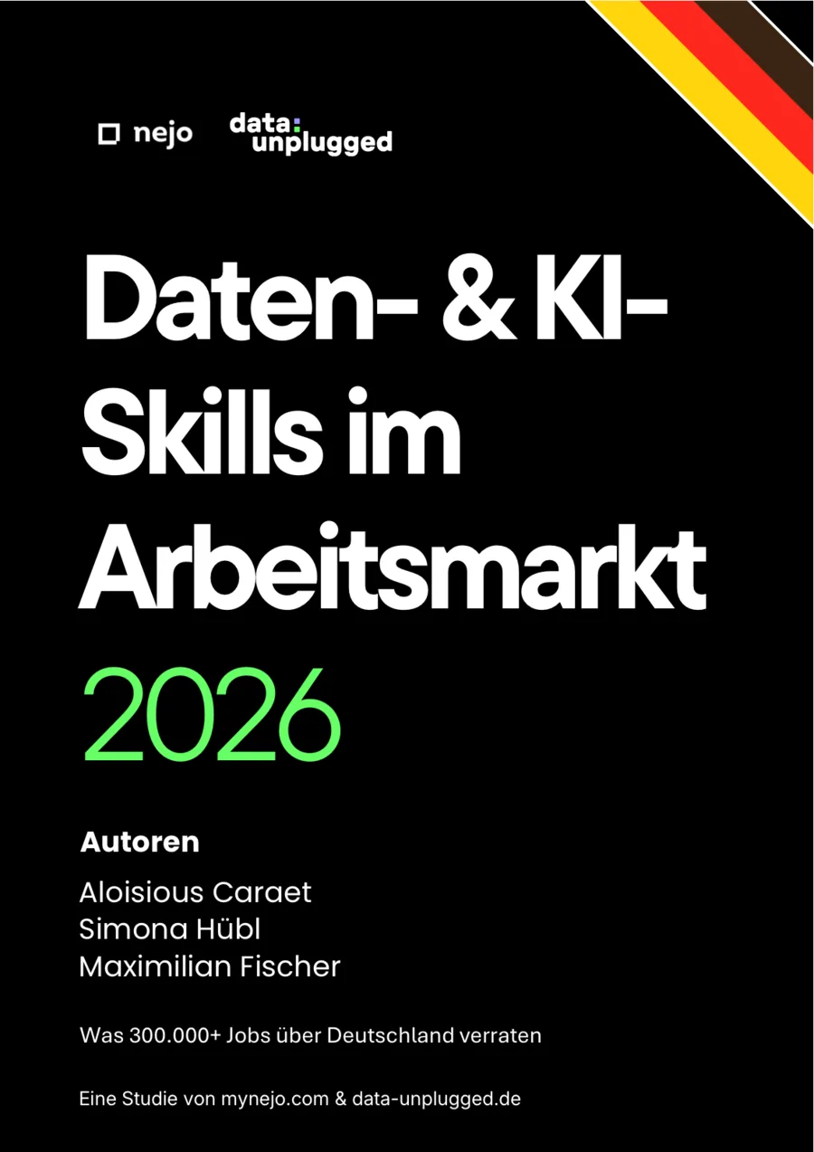 Cover of the report “Data & AI Skills in the Job Market 2026”