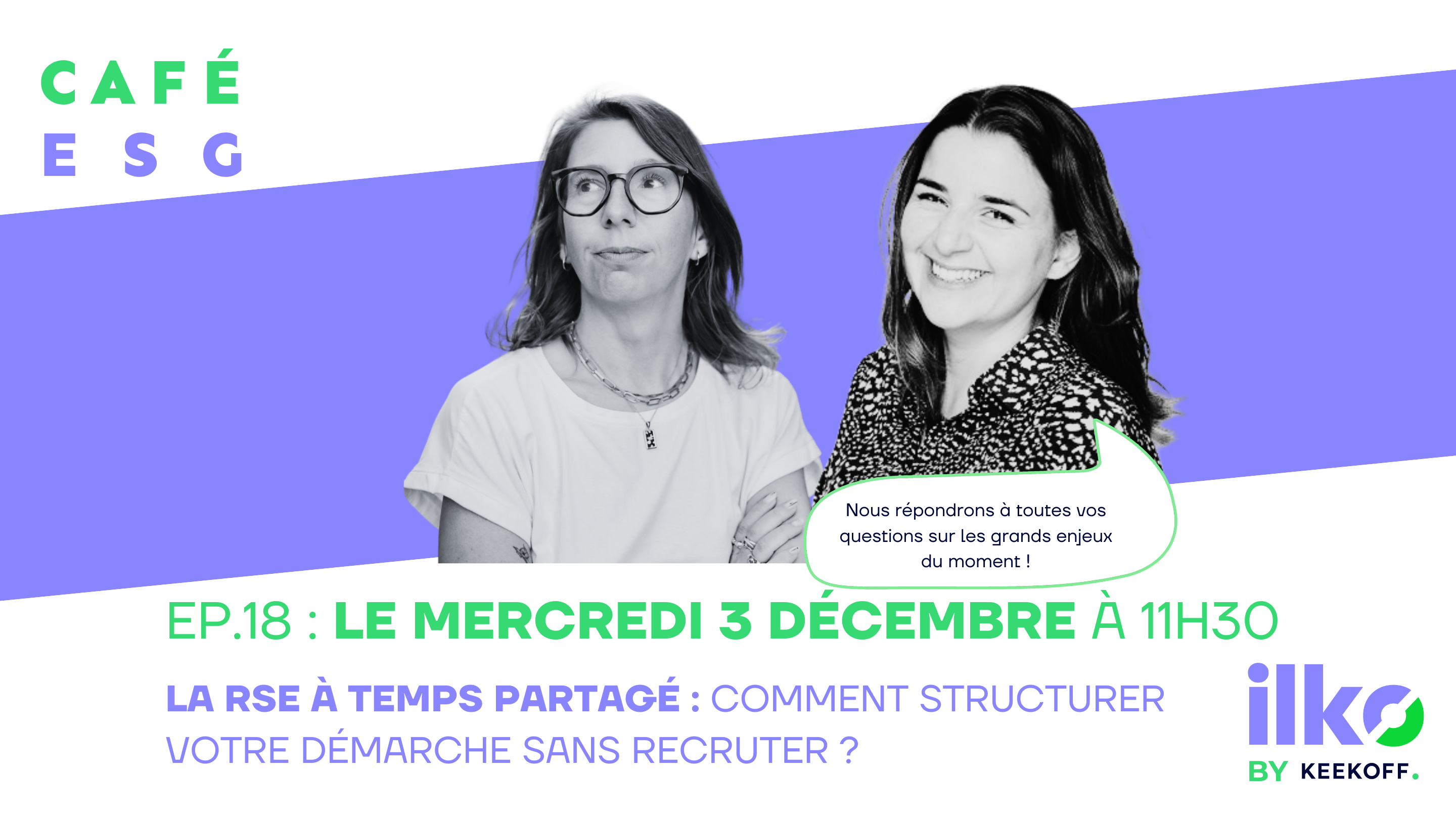 Café ESG | RSE à temps partagé : comment structurer sa démarche sans recruter ?