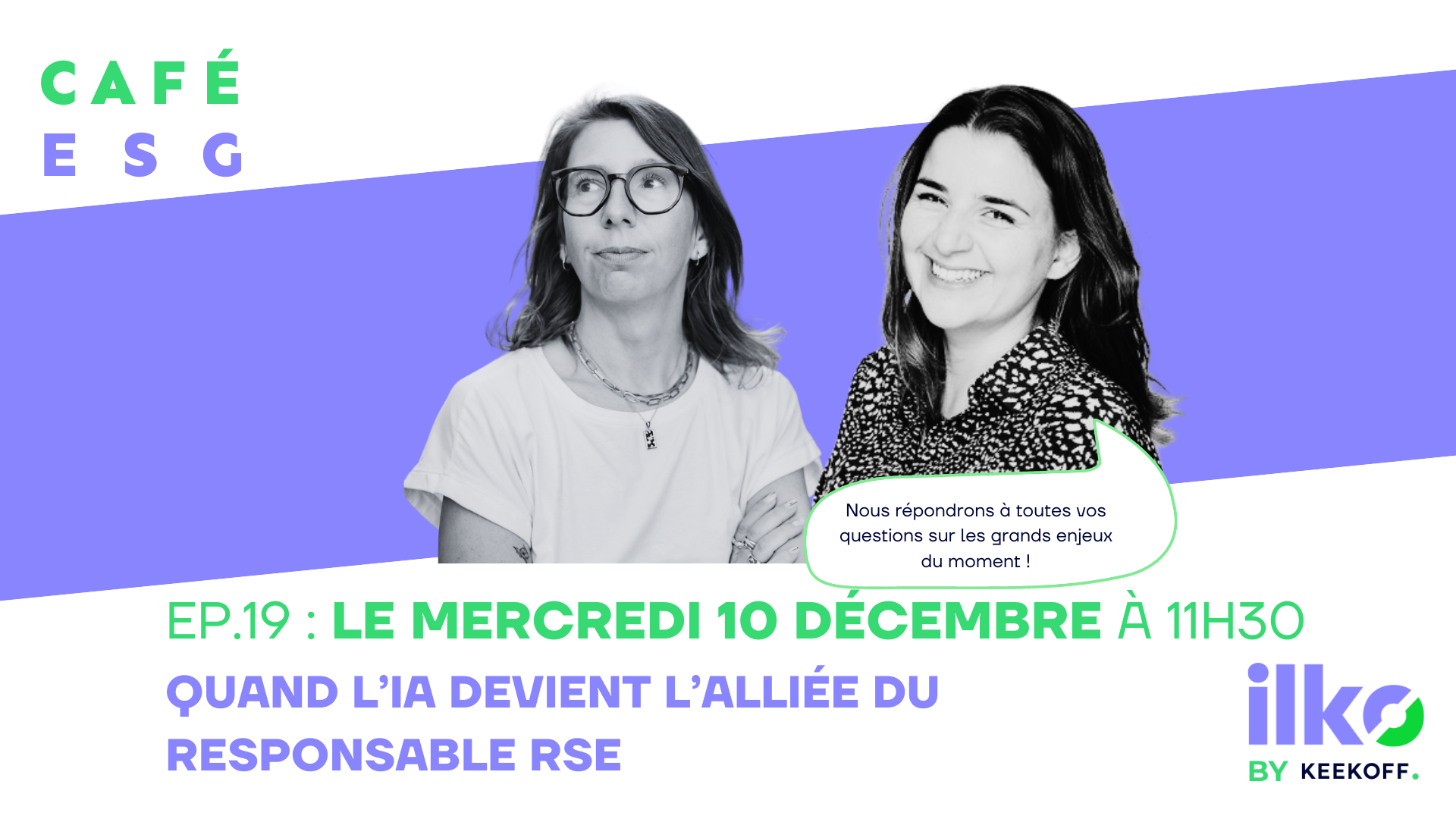 Café ESG | IA & RSE : usages responsables et opportunités pour les PME & ETI