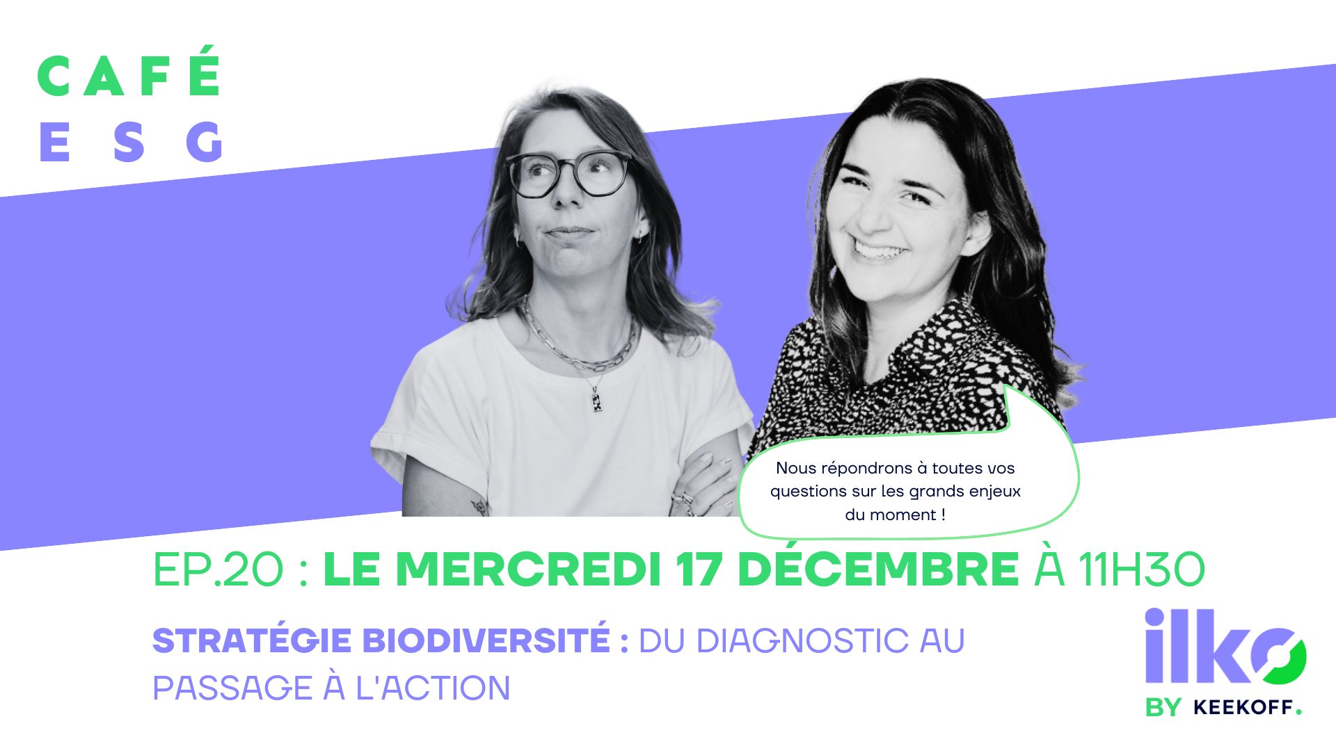 Café ESG | Biodiversité : du diagnostic au passage à l’action