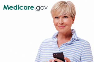 Medicare.gov website image for comparing nursing homes