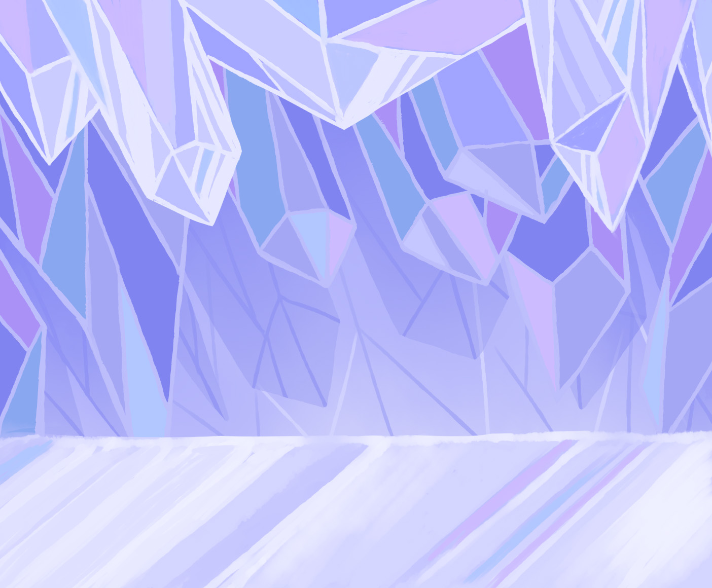 Concept of ice cave background