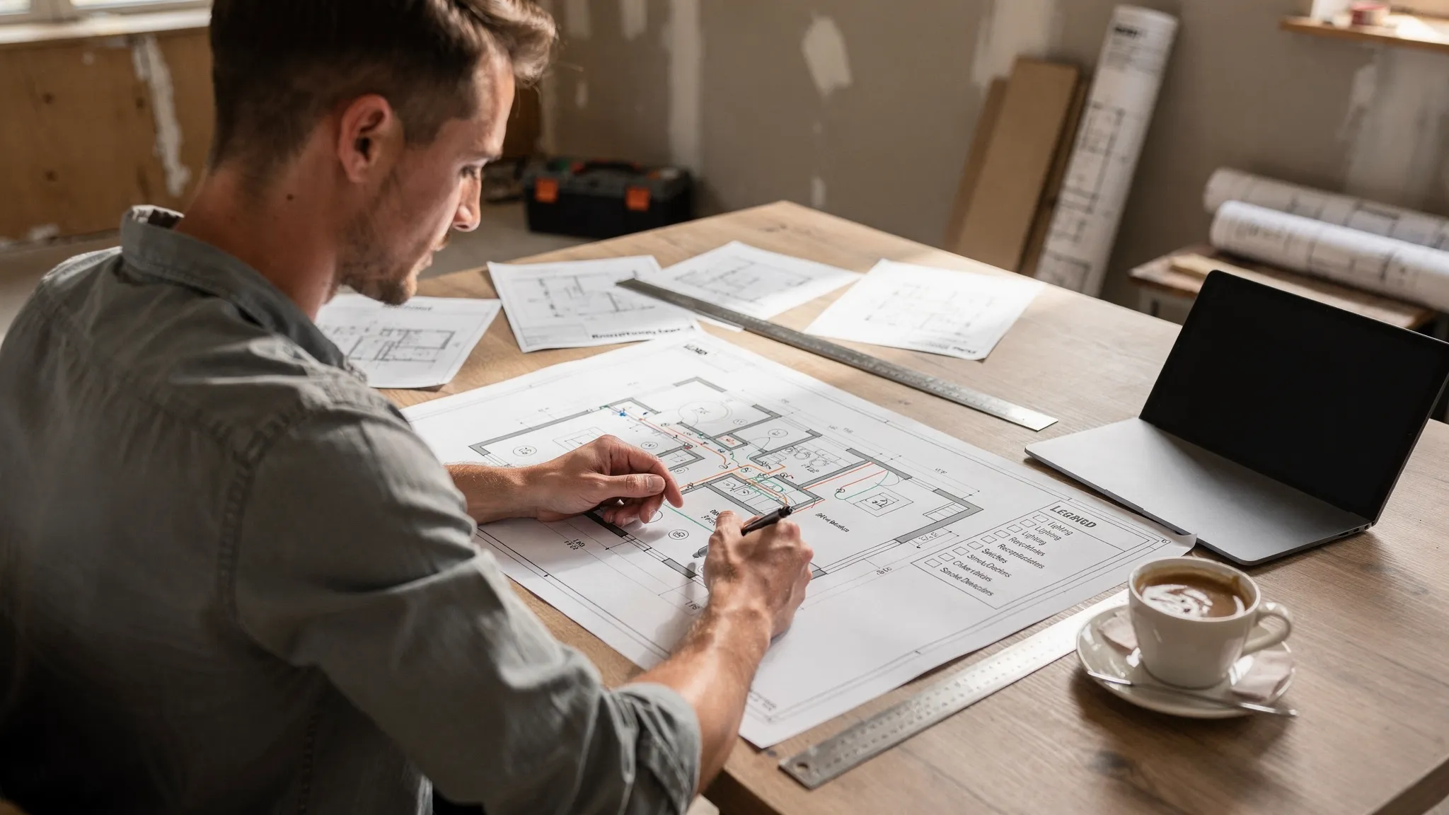 Symbol Elektroplanung: Die wichtigsten Zeichen einfach erklärt