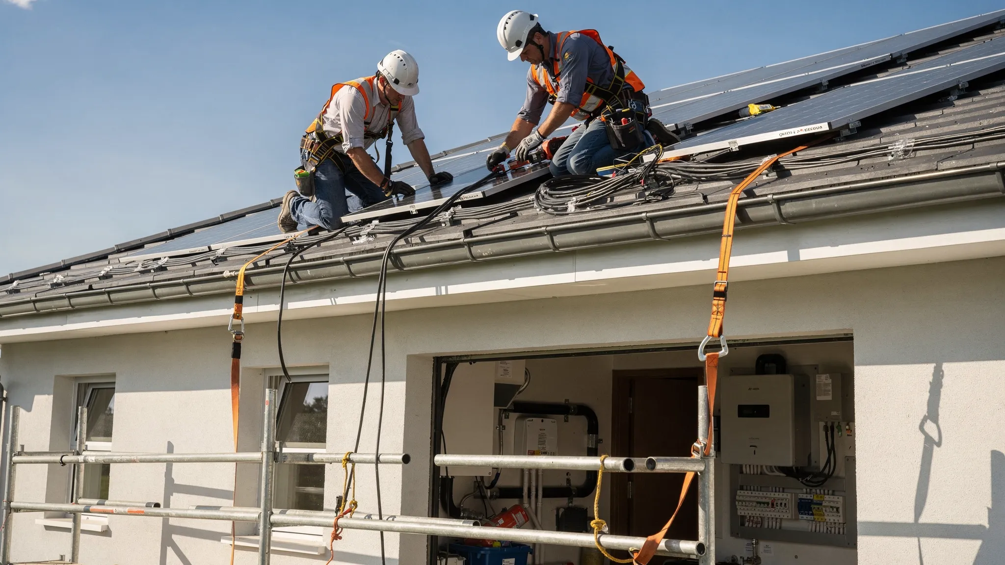 Photovoltaik Installation: Ablauf, Dauer und typische Fehler