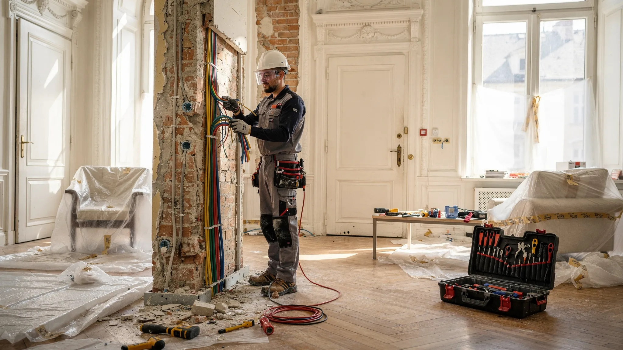 Kosten Elektroinstallation im Altbau: Damit müssen Sie rechnen