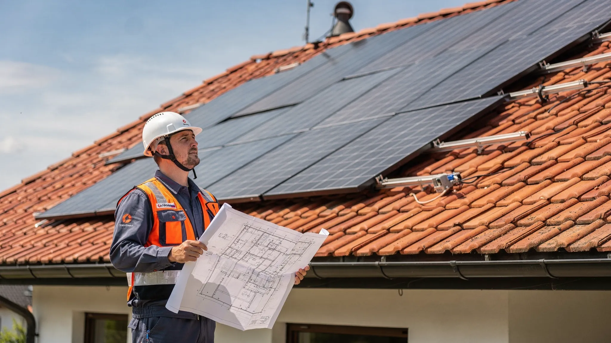 Solaranlage auf dem Dach: Planung, Statik, Brandschutz