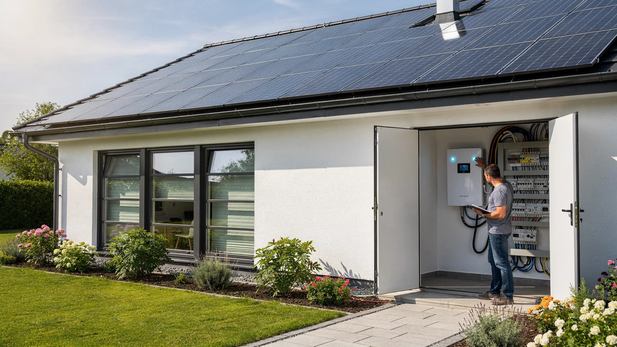 Solaranlage mit Speicher: Auslegung für Eigenverbrauch